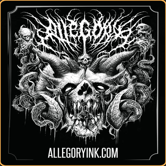 Demon Head Sticker | Allegory Ink