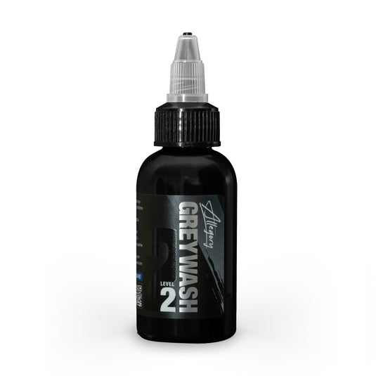 Allegory Ink Greywash Level 2 (Light) tattoo ink 2oz bottle
