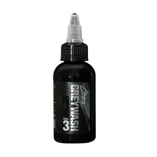 Allegory Ink Greywash Level 3 (Medium) tattoo ink 2oz bottle