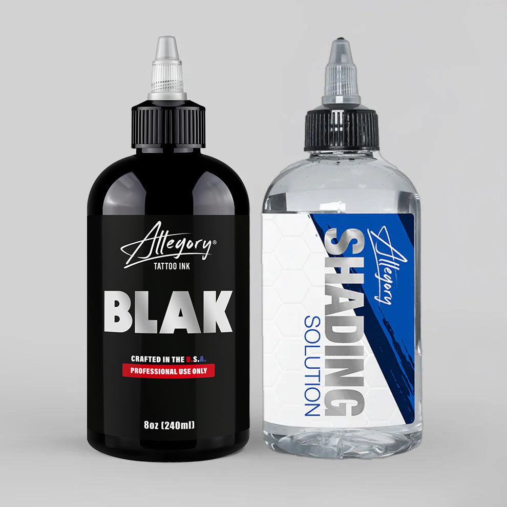 Bundle (8oz BLAK 8oz Shading Solution)